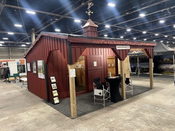 12×20 Horse World Expo Shed Row Barn - Image 2