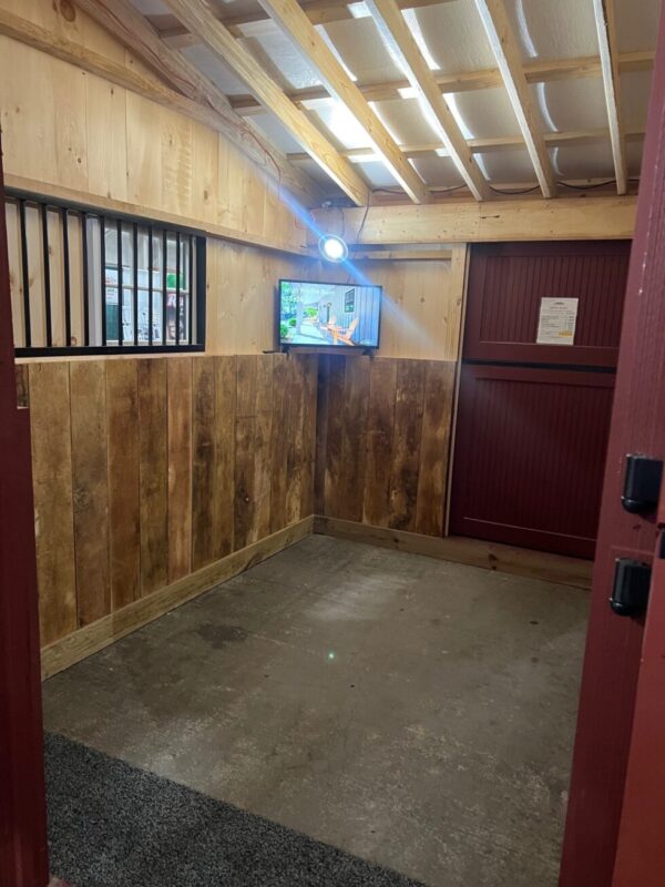 12×20 Horse World Expo Shed Row Barn - Image 4