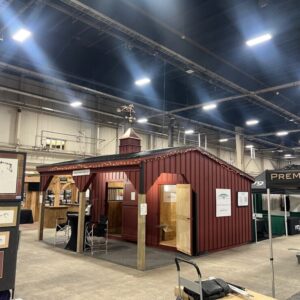 12×20 Horse World Expo Shed Row Barn
