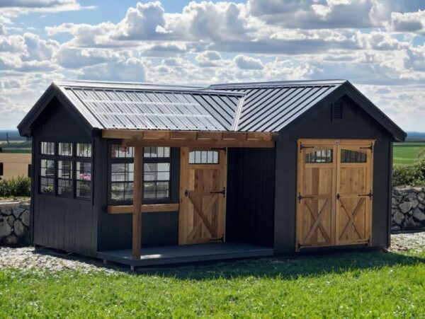 12 x 20 Cottage Greenhouse